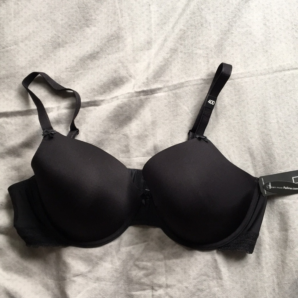 NWT Black bra